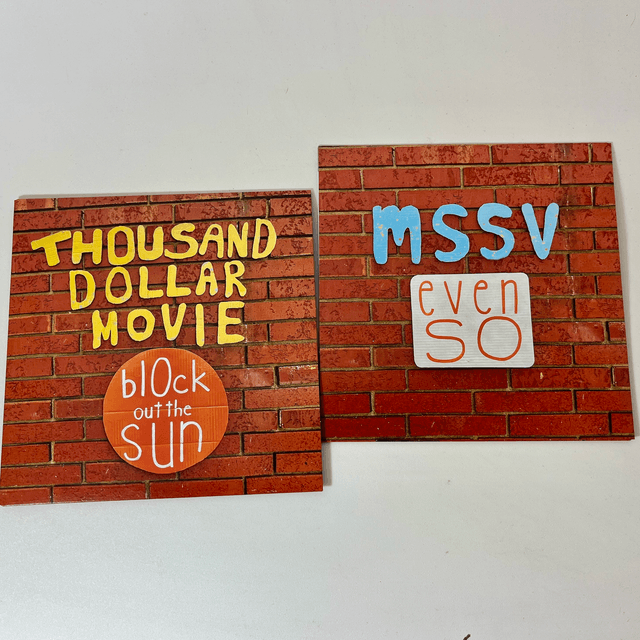 TDM / mssv Split 7" by Thousand Dollar Movie / mssv cover art